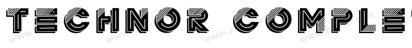 technor complete字体转换